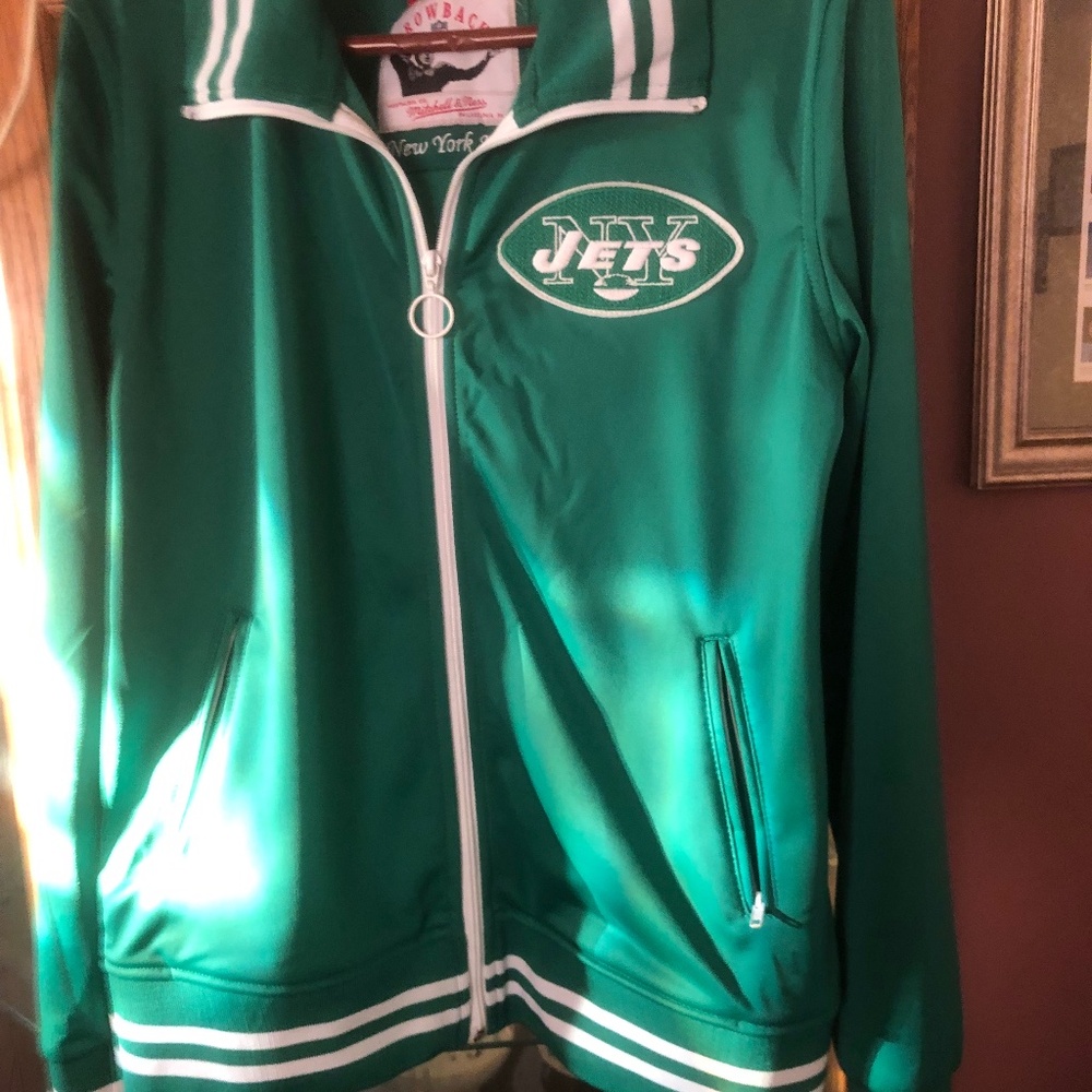 Women’s New York Jets Mitchell & Ness Brand New XL Track Jacket